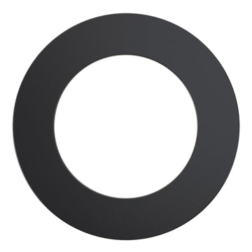 Cover big holes or gaps around your recessed light with this thin profile Goof Ring which adapts to 4” retrofit lights.